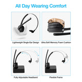 Naztech N980 BT Over-the-Head Headset with Base