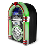 Victor Wilshire Bluetooth Jukebox with Multicolor LED Lighting Sky Iapetus