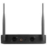 Supersonic VHF Dual Fixed Channel Professional Wireless Microphone wit
