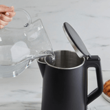 West Bend 1500W 1.5L Cordless Kettle with Stainless Interior Sky Iapetus