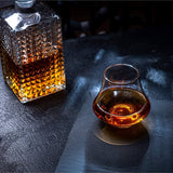 Whiskey Stones & Crystal Nosing Tasting Glass Gift Set