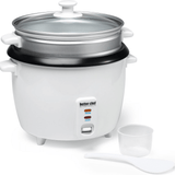 Better Chef 10-Cup - 20-Cup Cooked - Non-Stick Rice Cooker with Steame