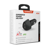 HyperGear SpeedBoost 45W PD Dual Output Car Charger