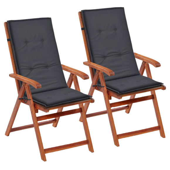 Garden Chair Cushions 2 pcs Taupe 47.2
