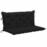 Cushion for Swing Chair Black 78.7" Fabric