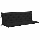 Cushion for Swing Chair Black 78.7" Fabric
