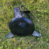 Solar LED Camping Light with Foldable Fan - Rechargeable