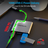 Naztech Portable MaxDrive 3100W Universal USB-C Hub