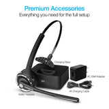 Naztech N980 BT Over-the-Head Headset with Base