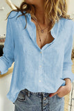 Textured Solid Color Shirt