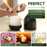 Essential Oils for Diffusers, 100% Natural Plant Extracts Six Scents Pink Iolaus