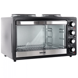 Better Chef Toaster Oven Broiler with Dual Element Solid Burners