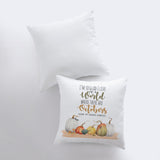 I'm so glad I live in a world where there are Octobers | Pillow Cover Maroon Abderus