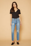 Women's V-Neck Short Sleeve Surplus Bodysuit