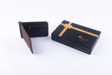 Brown Genuine leather wallet for men – Slim Luxury Purse