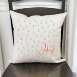 Ahoy! Pillow Cover