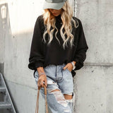 Turtleneck Ruffle Shirt Pullover Silver Sam