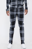 Plaid Out Track Pants Lime Milo