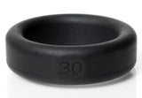 Boneyard Silicone Ring 30mm Black Teal Mnemosyne