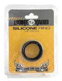 Boneyard Silicone Ring 30mm Black Teal Mnemosyne