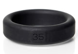 Boneyard Silicone Ring 35mm Black Teal Mnemosyne