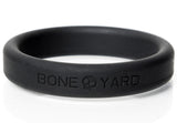 Boneyard Silicone Ring 50mm Black Teal Mnemosyne