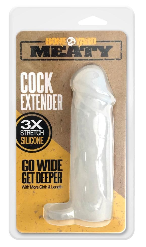Boneyard Meaty Cock Extender Clear