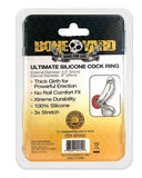 Boneyard Ultimate Silicone Cock Ring Red Teal Mnemosyne