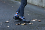 Men's Orange Sky Dot Socks