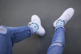 Men's Sky Blue Socks Orchid Erebus