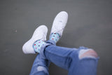 Men's Sky Blue Socks Orchid Erebus
