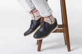 Men's Beige Stripe Socks Orchid Erebus