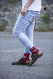 Men's Arts & Science Socks Orchid Erebus