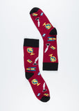Men's Literature Socks Orchid Erebus