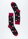 Men's Baseball Socks Orchid Erebus