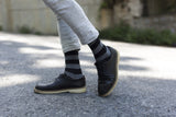 Men's Iron Gate Stripe Socks Orchid Erebus