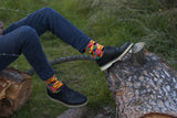 Men's Stylish Triangle Socks Orchid Erebus