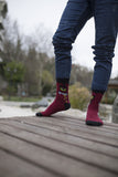 Men's Devil Monster Socks Orchid Erebus