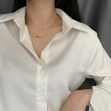 Tie The Knot Necklace Gold Plated