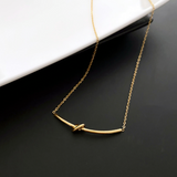 Tie The Knot Necklace Gold Plated