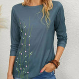 Crew Neck Top Silver Sam