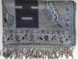 Handwoven Paisley Jamavar one of a kind limited edition designer Shawl