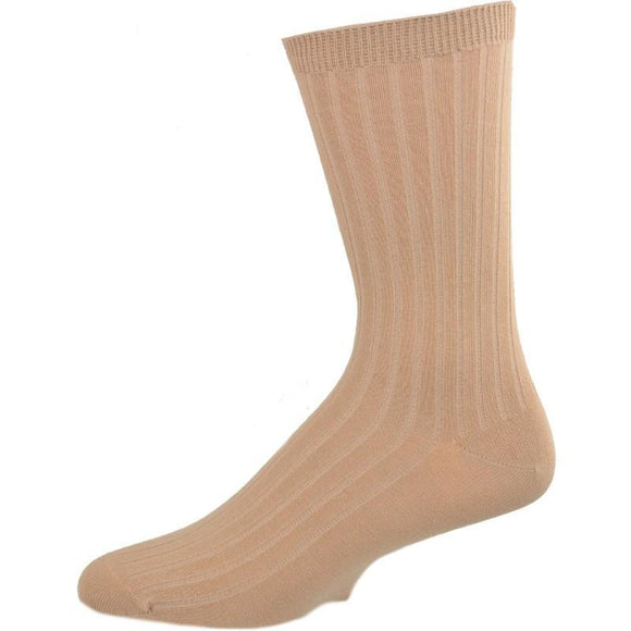 Big Boys & Girls (Unisex) Classic Dress Uniform Ribbed Crew Socks