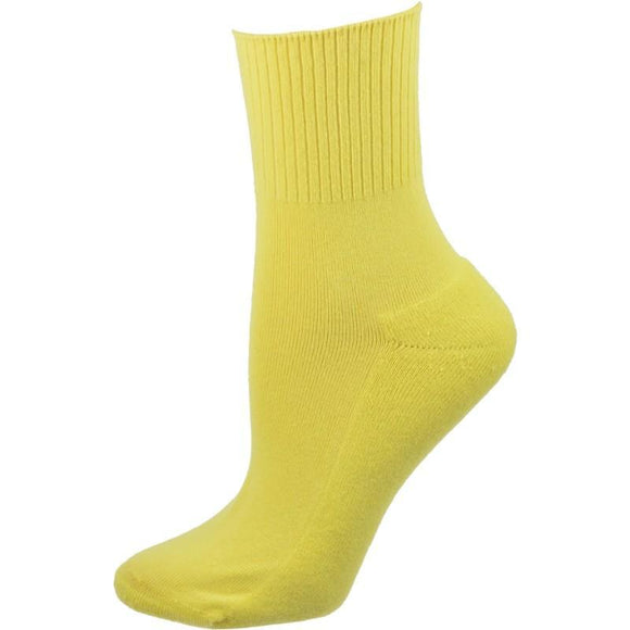 Diabetic/Arthritic Cushioned Cotton Ankle Women's Socks 3 Pair Pack
