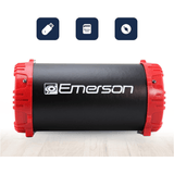 Emerson Portable Bluetooth Speaker with LED Lighting