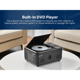 Emerson 120" Home Theater LCD Projector with Built-In TV Tuner & DVD