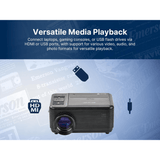 Emerson 120" Home Theater LCD Projector with Built-In TV Tuner & DVD