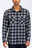 FLANNEL LONG SLEEVE SHIRT Lime Milo