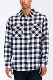 FLANNEL LONG SLEEVE SHIRT Lime Milo