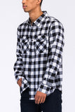 FLANNEL LONG SLEEVE SHIRT Lime Milo